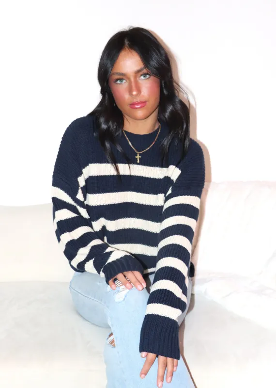 Want That Too Sweater ★ Navy sold by Rock N Rags