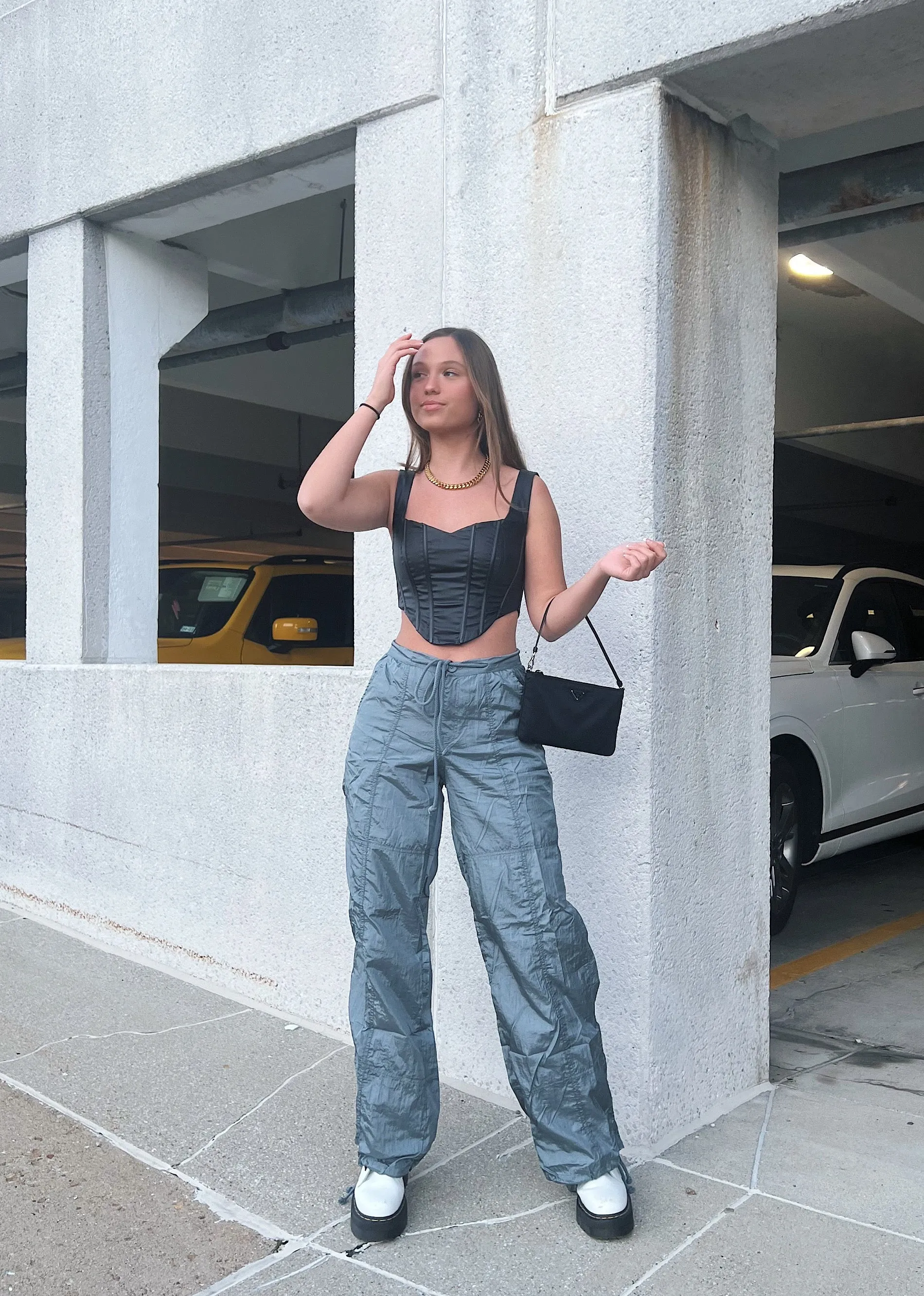 Ready To Fly Parachute Pants ★ Silver sold by Rock N Rags product image thumbnail 4