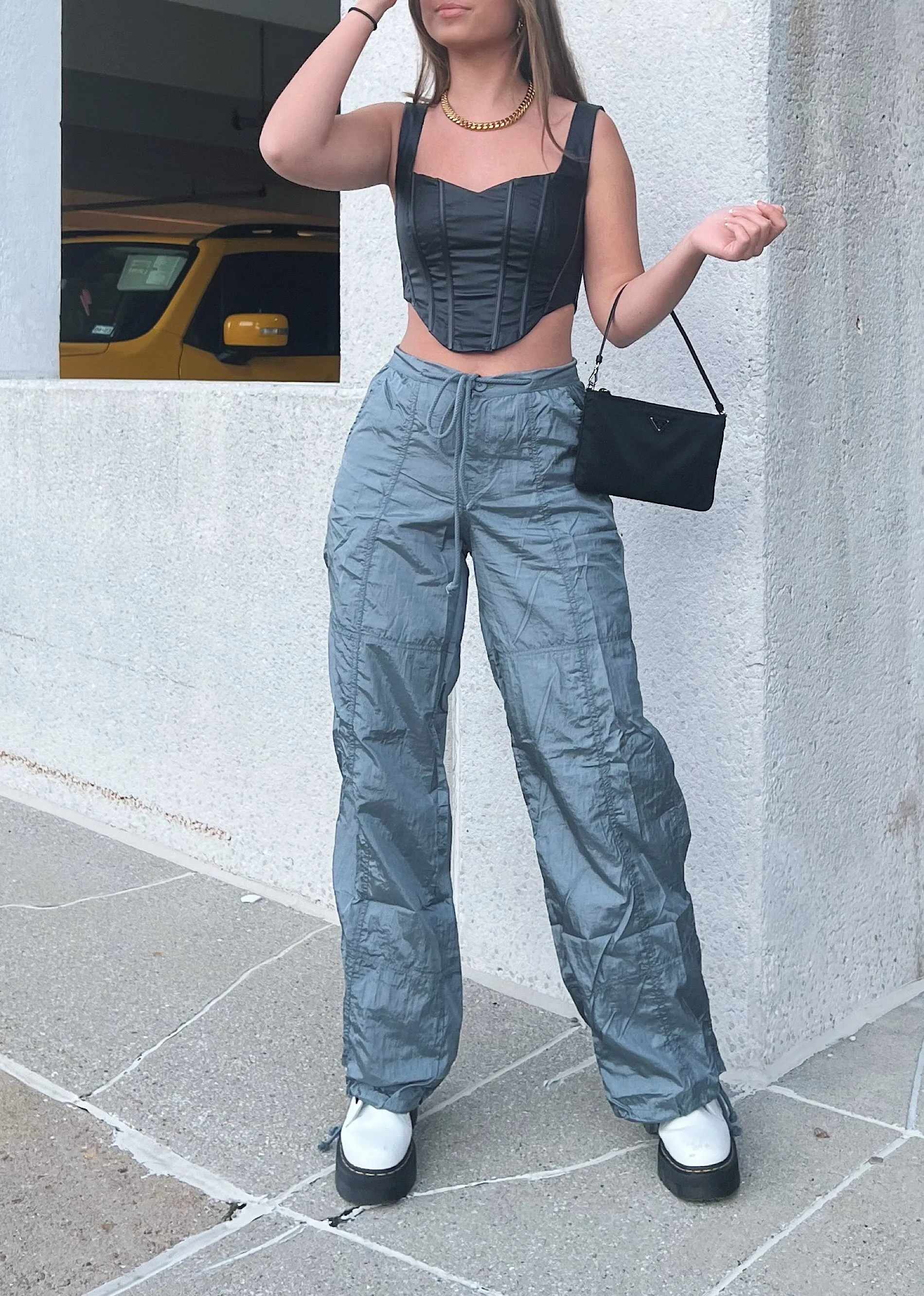 Ready To Fly Parachute Pants ★ Silver sold by Rock N Rags product image thumbnail 2