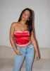 Imagine That Corset Top ★ Red sold by Rock N Rags