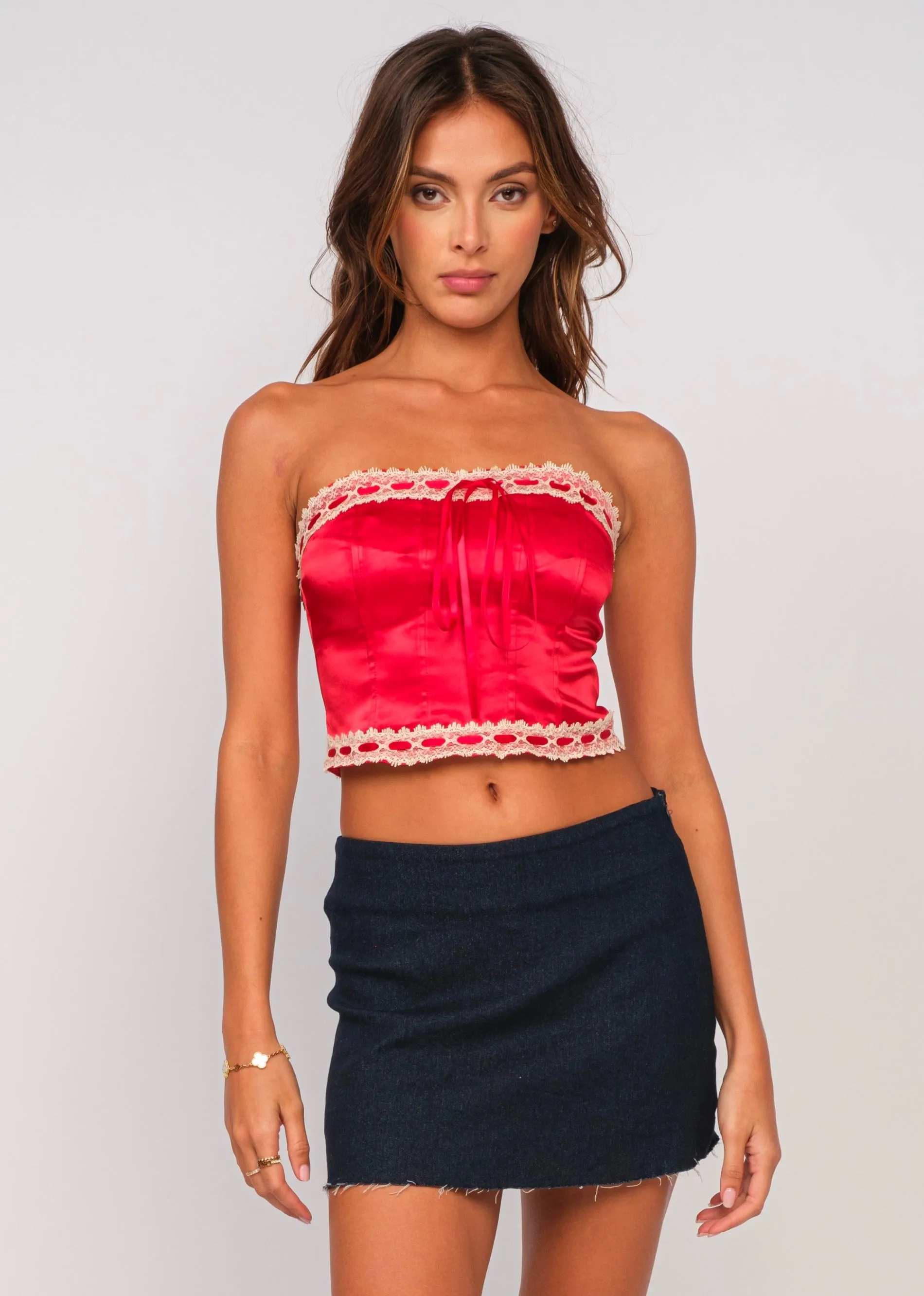 Imagine That Corset Top ★ Red sold by Rock N Rags product image thumbnail 4