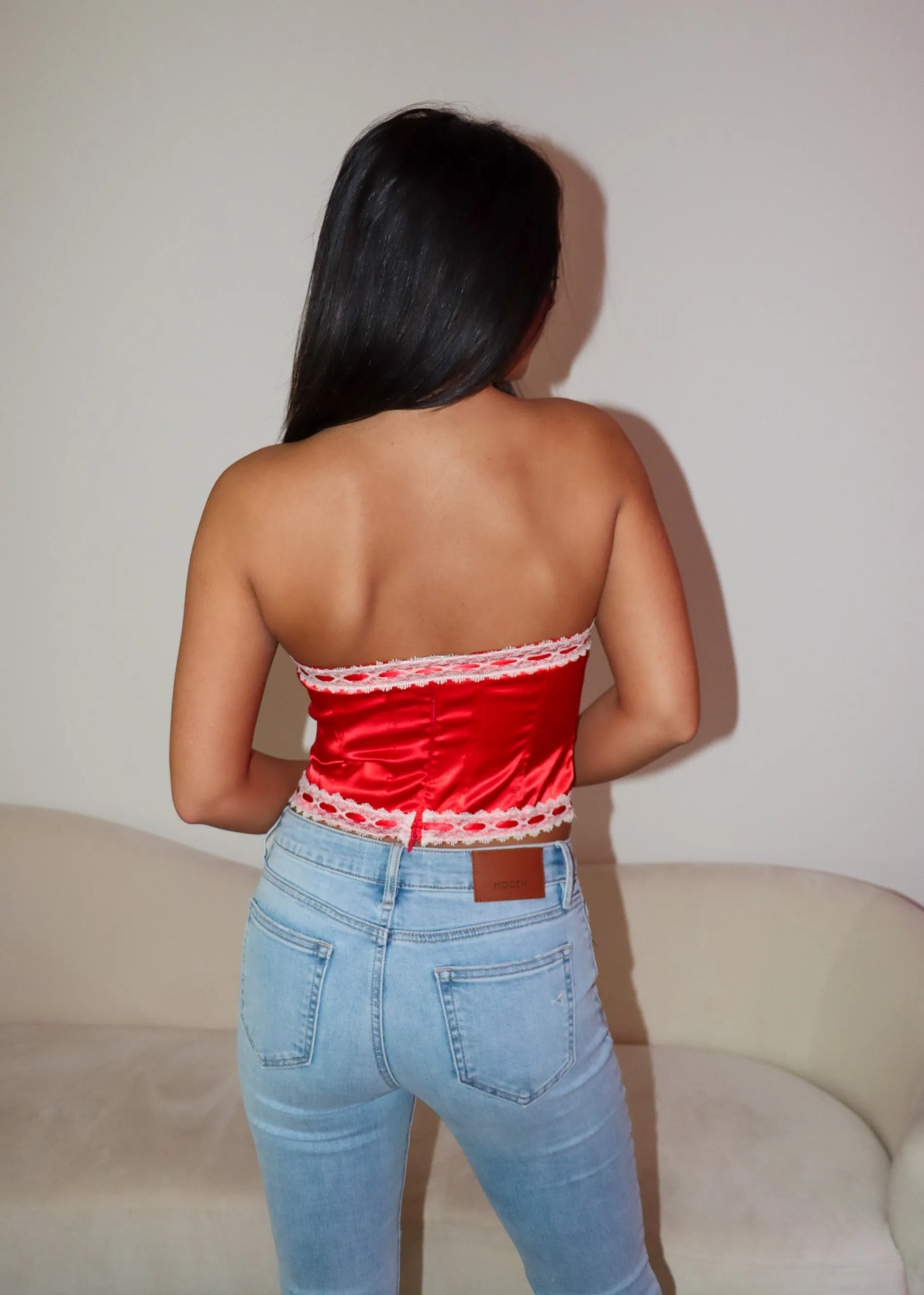 Imagine That Corset Top ★ Red sold by Rock N Rags product image thumbnail 3