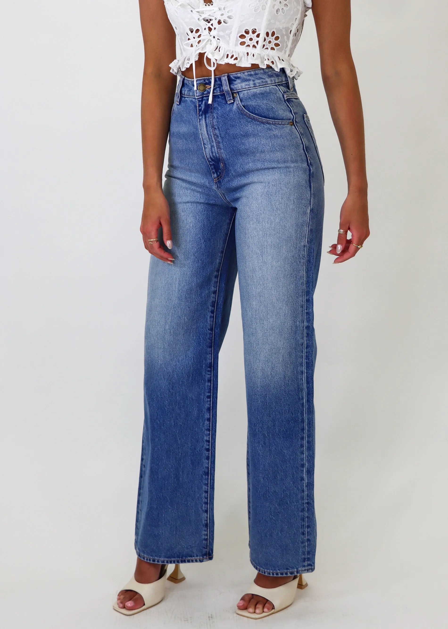 Rollas Like That Straight Leg Jeans ★ Dark Wash sold by Rock N Rags product image thumbnail 2