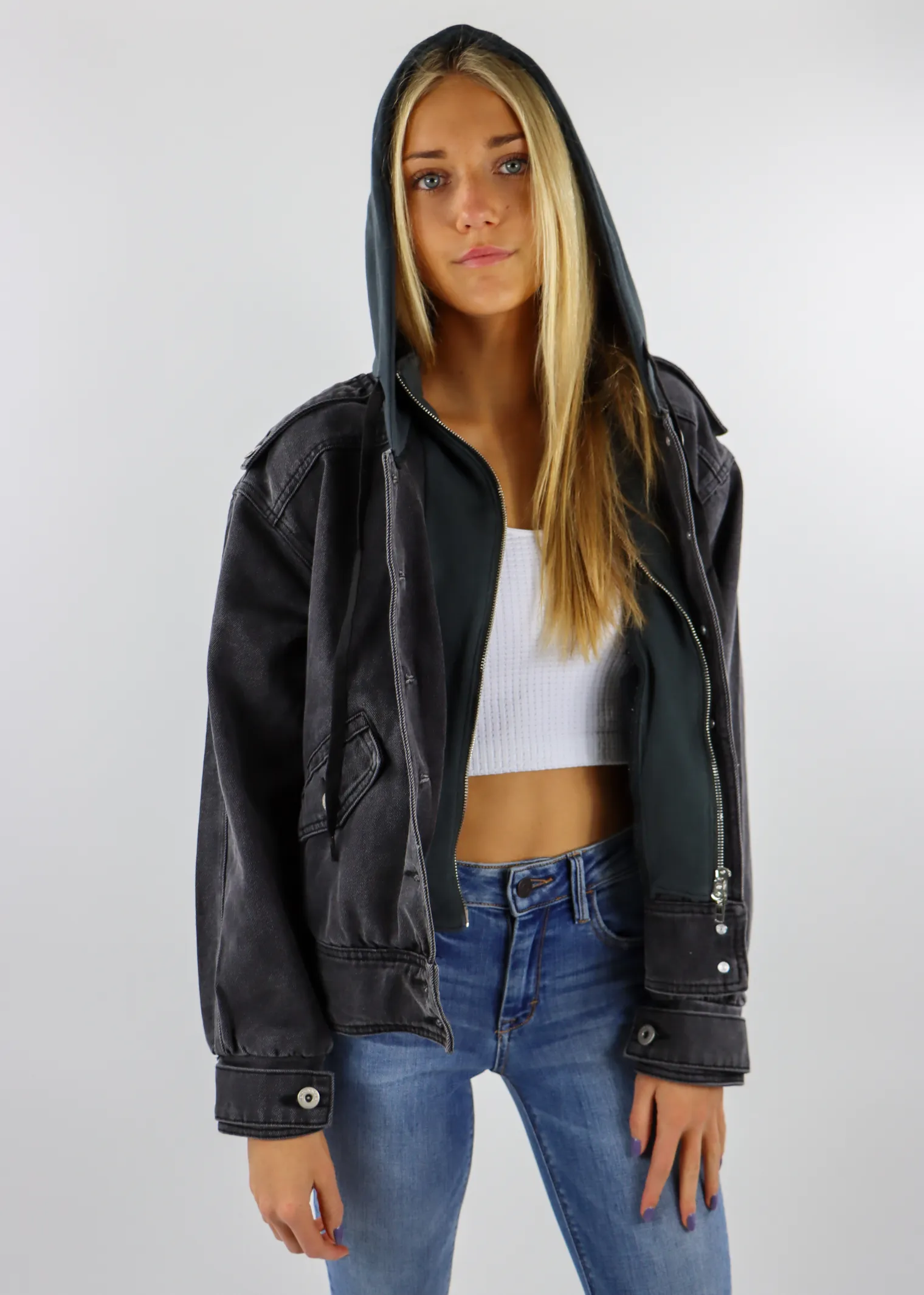 Streetlights Jacket ★ Vintage Black sold by Rock N Rags product image thumbnail 2