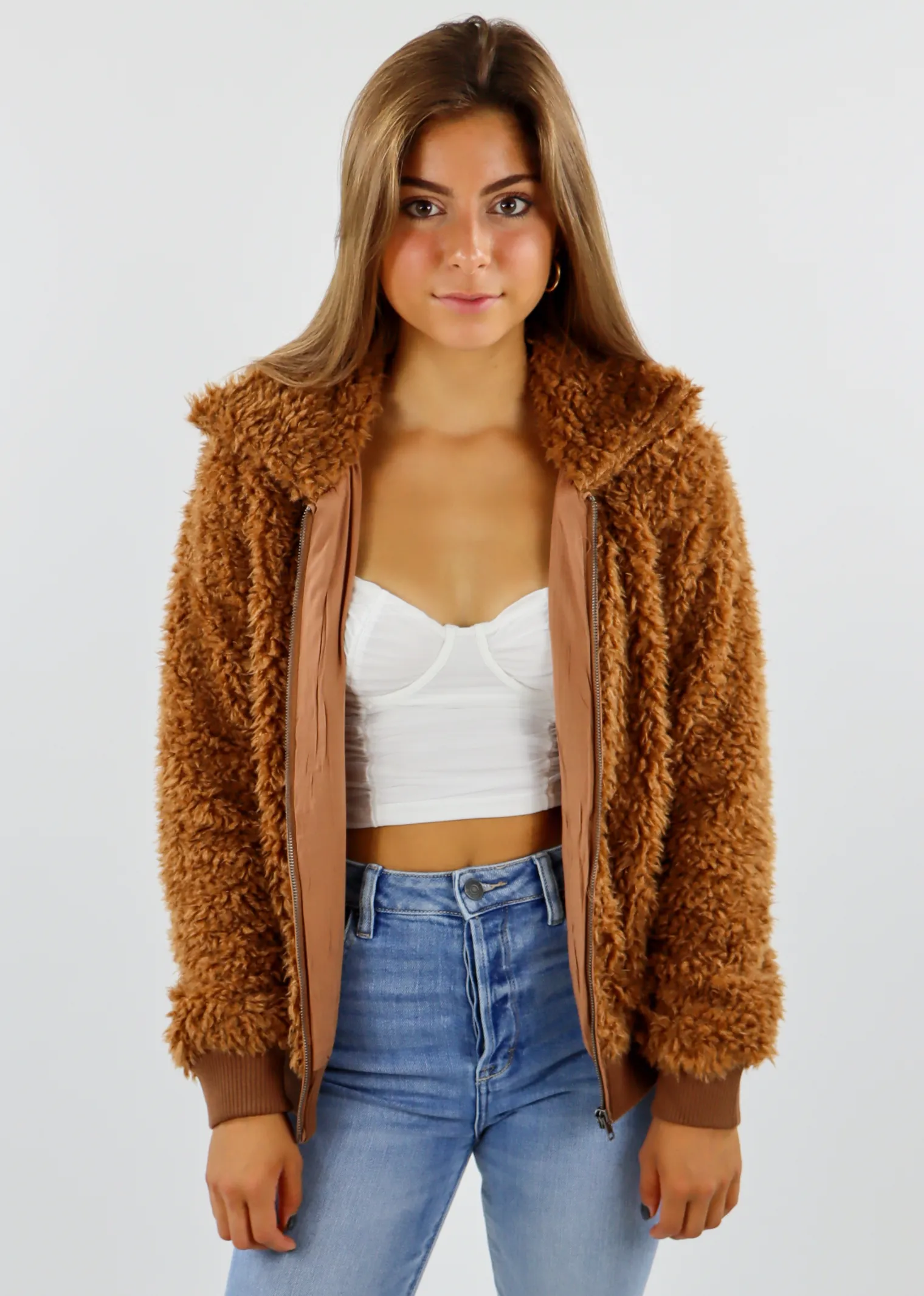 Teddy Bear Jacket ★ Teddy Brown sold by Rock N Rags product image thumbnail 2