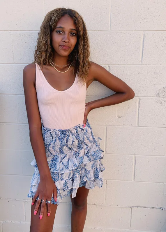 Take The Plunge Full Length Top ★ Light Pink sold by Rock N Rags