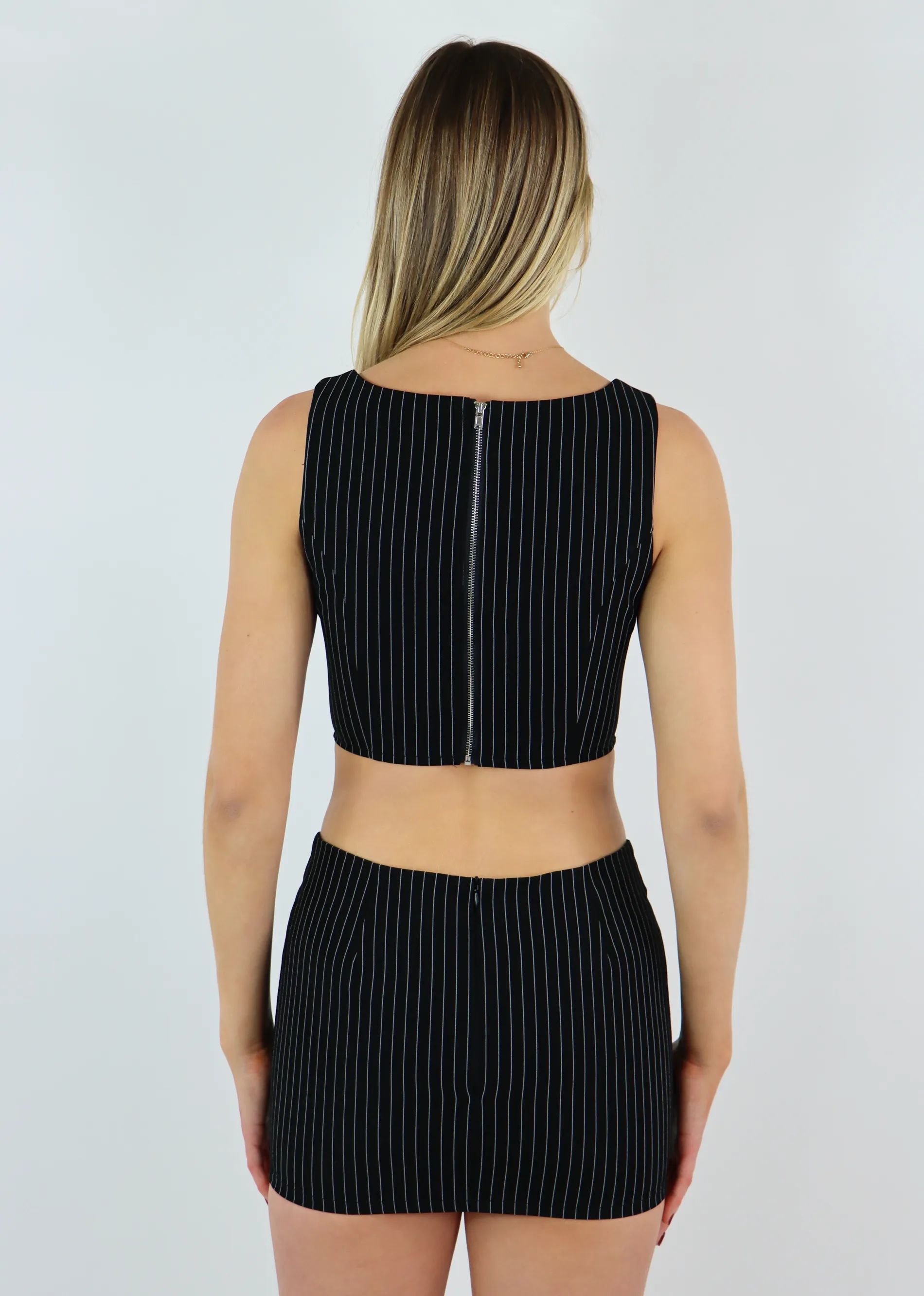 Business As Usual Corset Tank ★ Black sold by Rock N Rags product image thumbnail 3