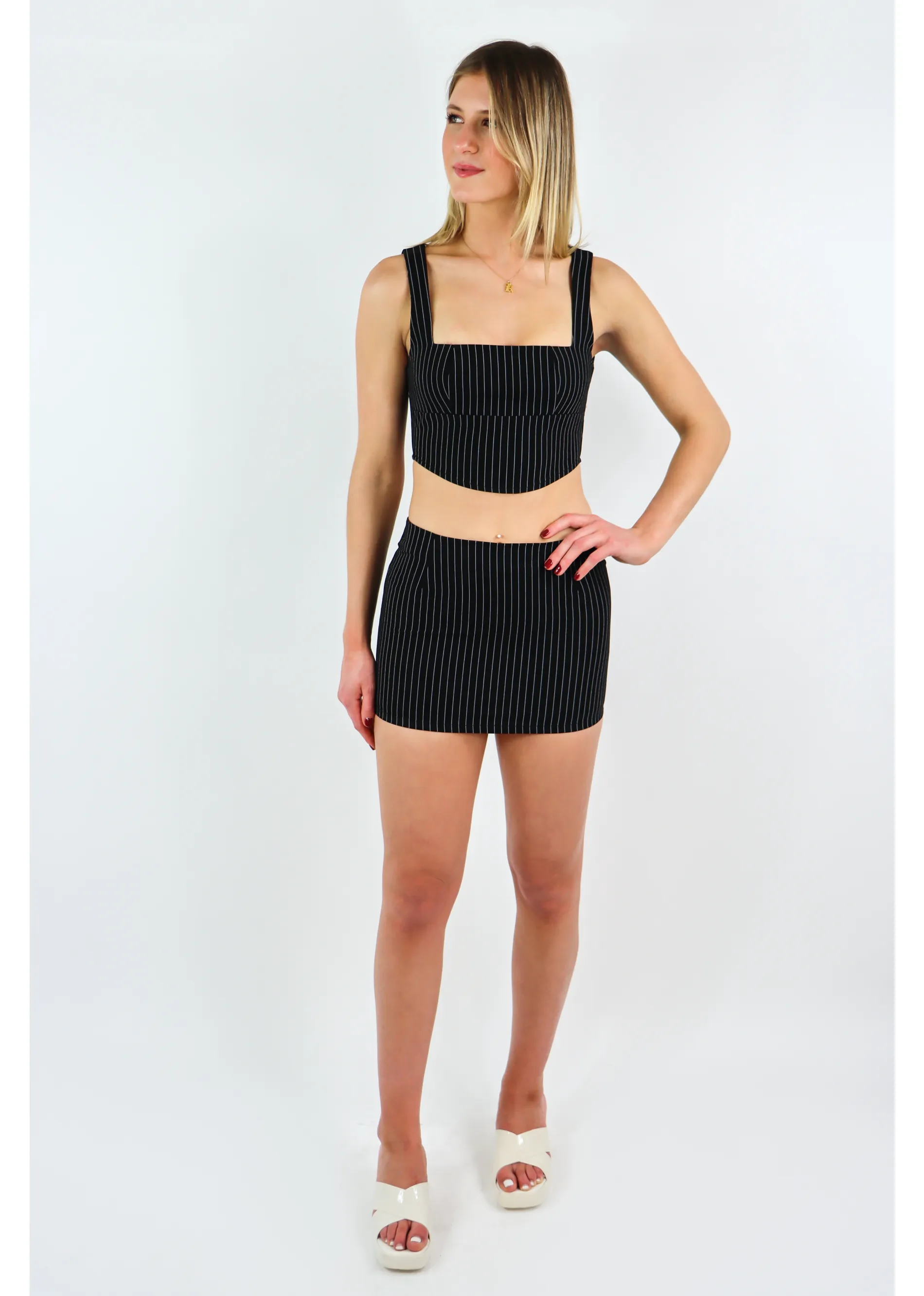 Business As Usual Corset Tank ★ Black sold by Rock N Rags product image thumbnail 4