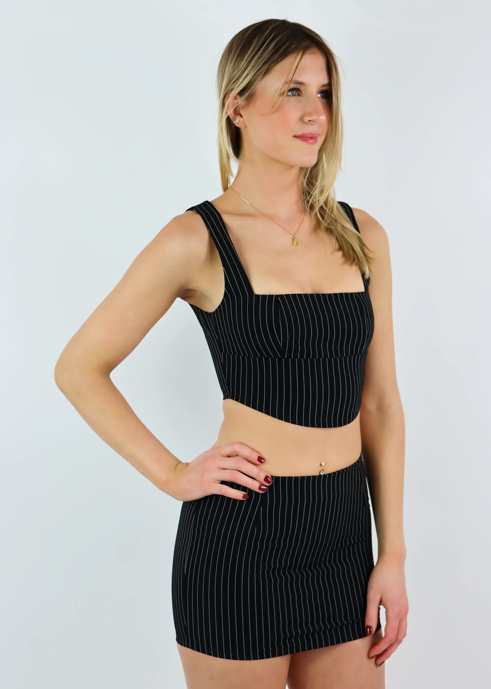 Business As Usual Corset Tank ★ Black sold by Rock N Rags product image thumbnail 2