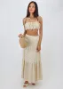 Barefoot Cinderella Maxi Skirt ★ Ivory sold by Rock N Rags