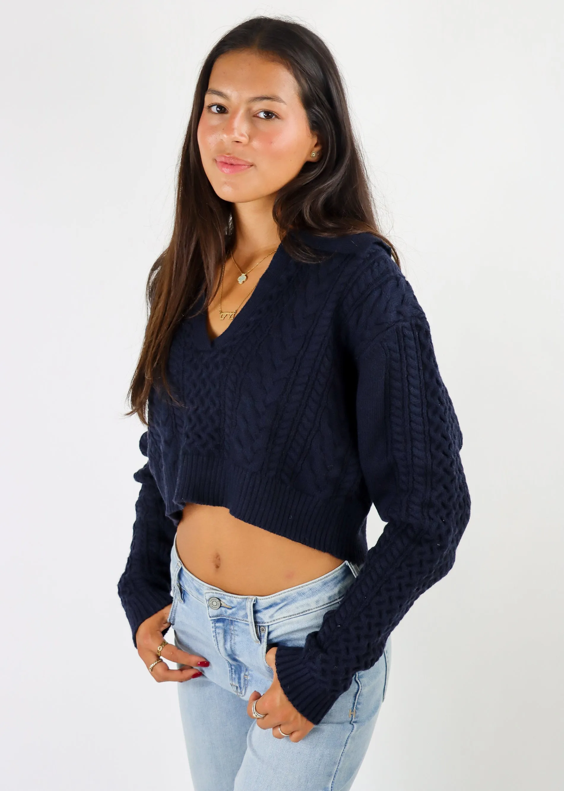 Tough Love Sweater ★ Navy sold by Rock N Rags product image thumbnail 5
