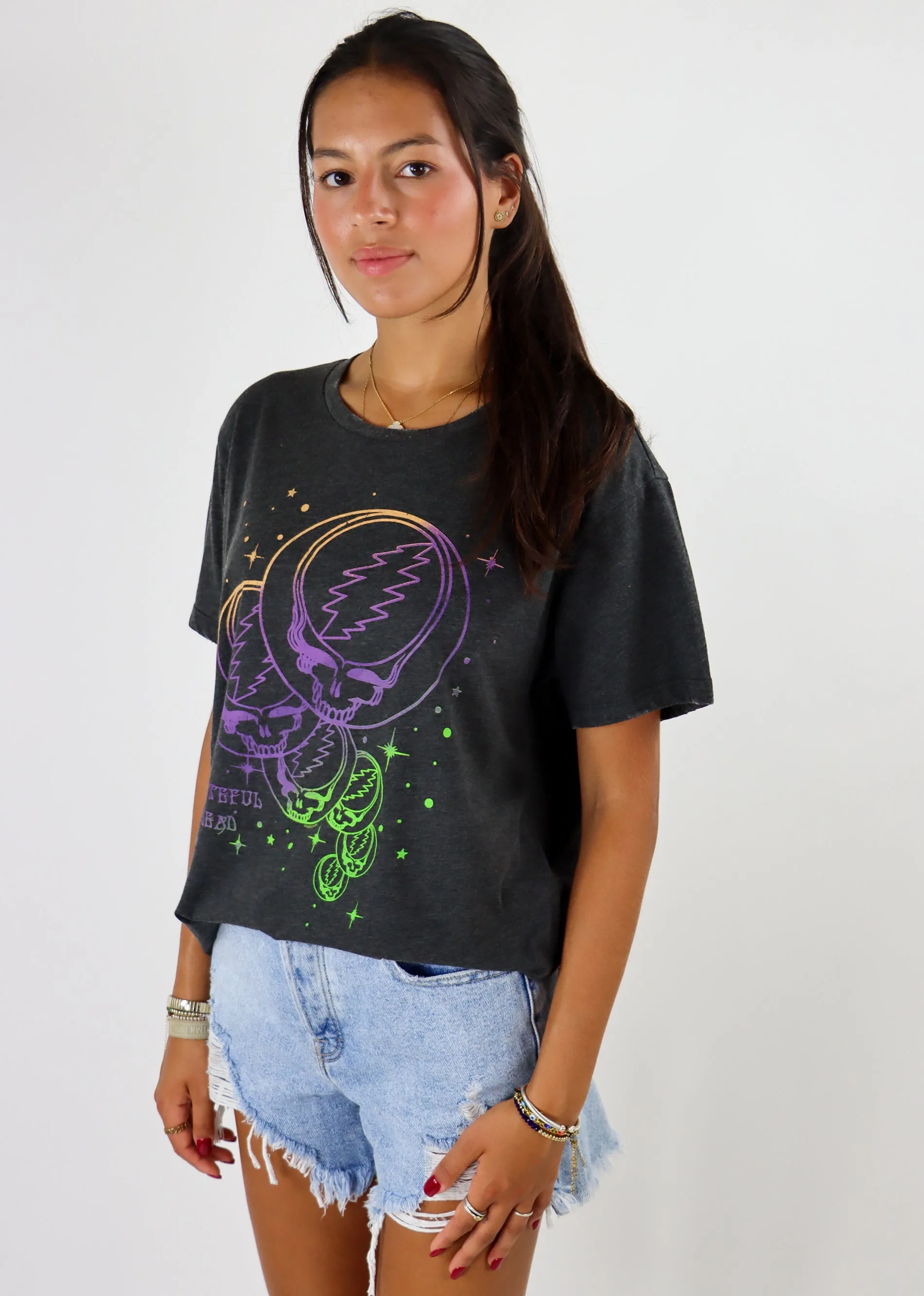 CHASER Grateful Dead Band Tee ★ Charcoal Grey sold by Rock N Rags product image thumbnail 3