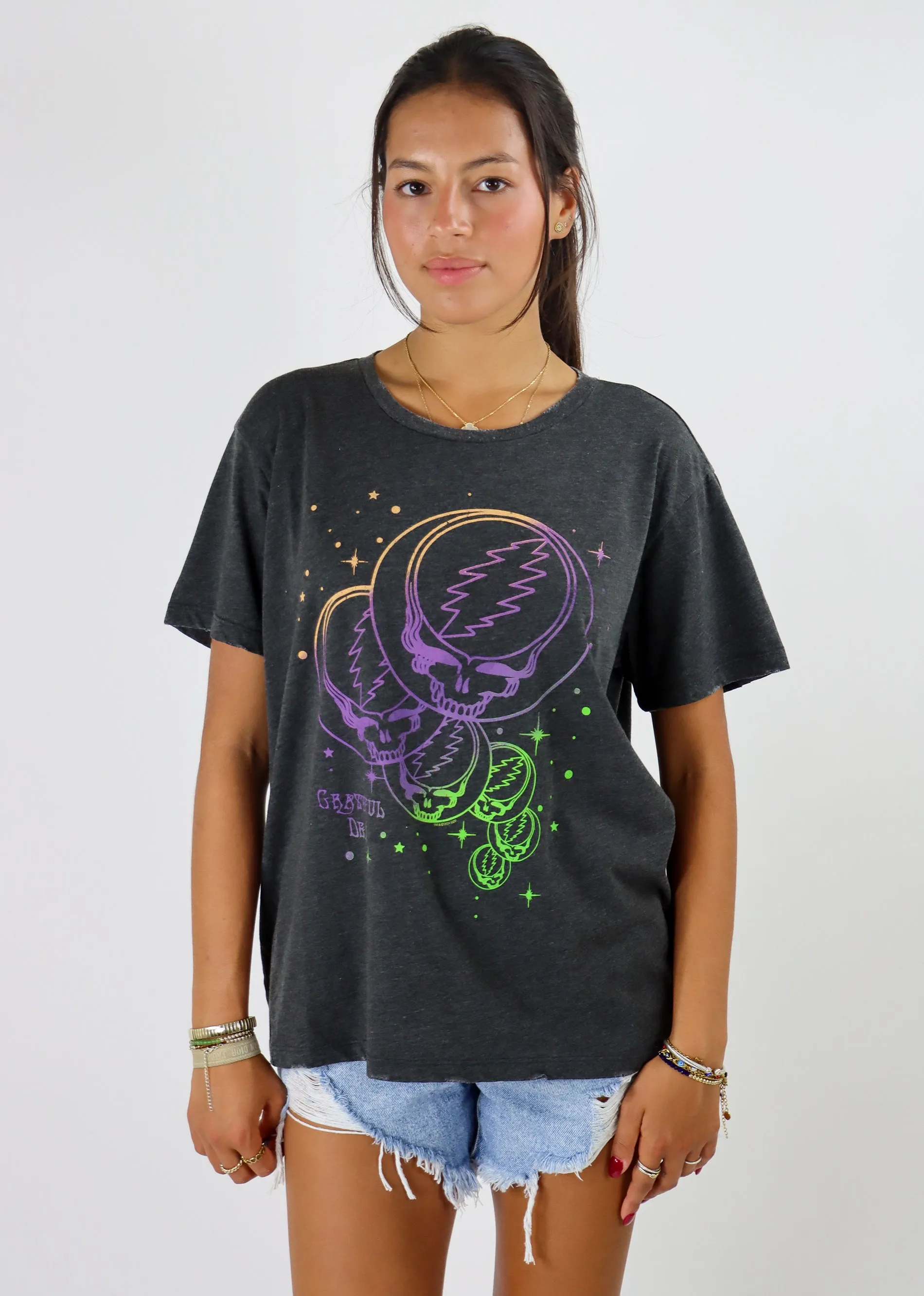 CHASER Grateful Dead Band Tee ★ Charcoal Grey sold by Rock N Rags product image thumbnail 5