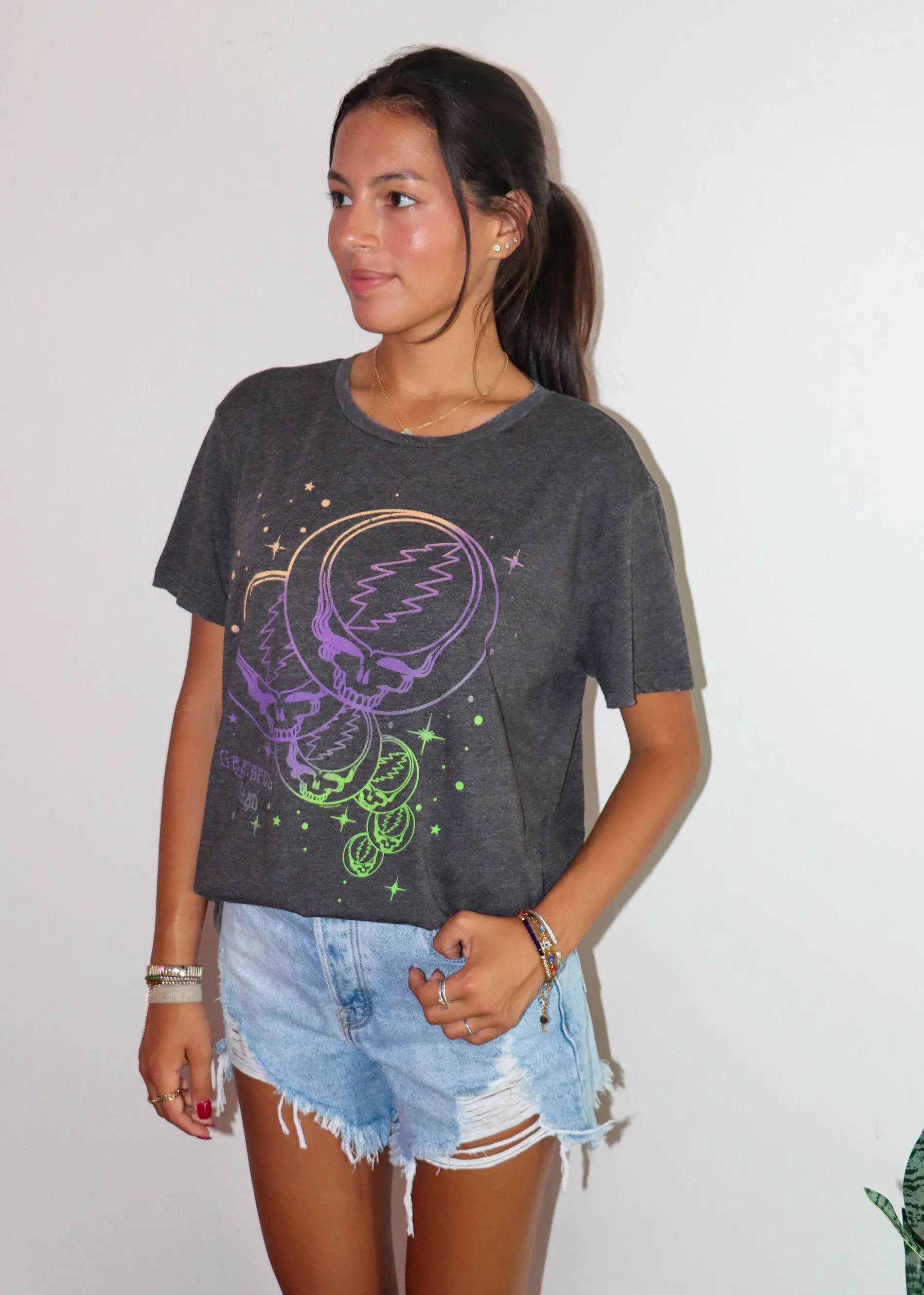 CHASER Grateful Dead Band Tee ★ Charcoal Grey sold by Rock N Rags