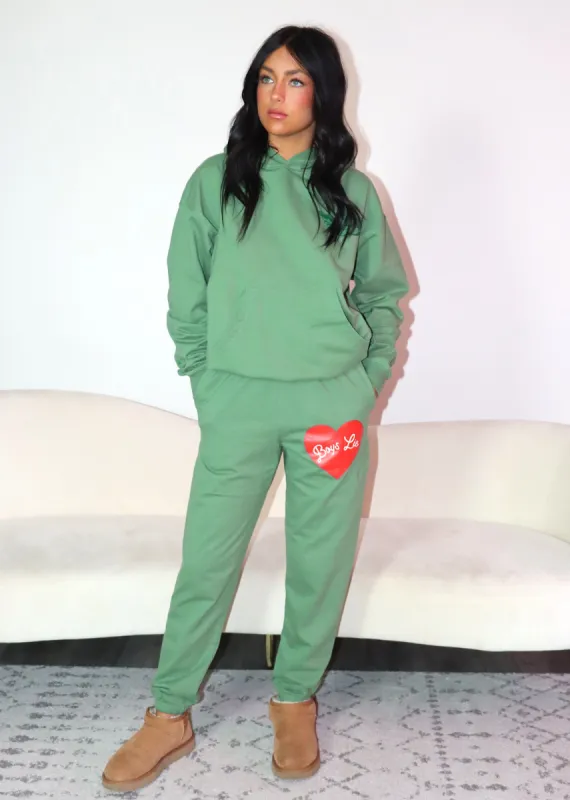 Boys Lie Charmer Sweatpants ★ Green sold by Rock N Rags