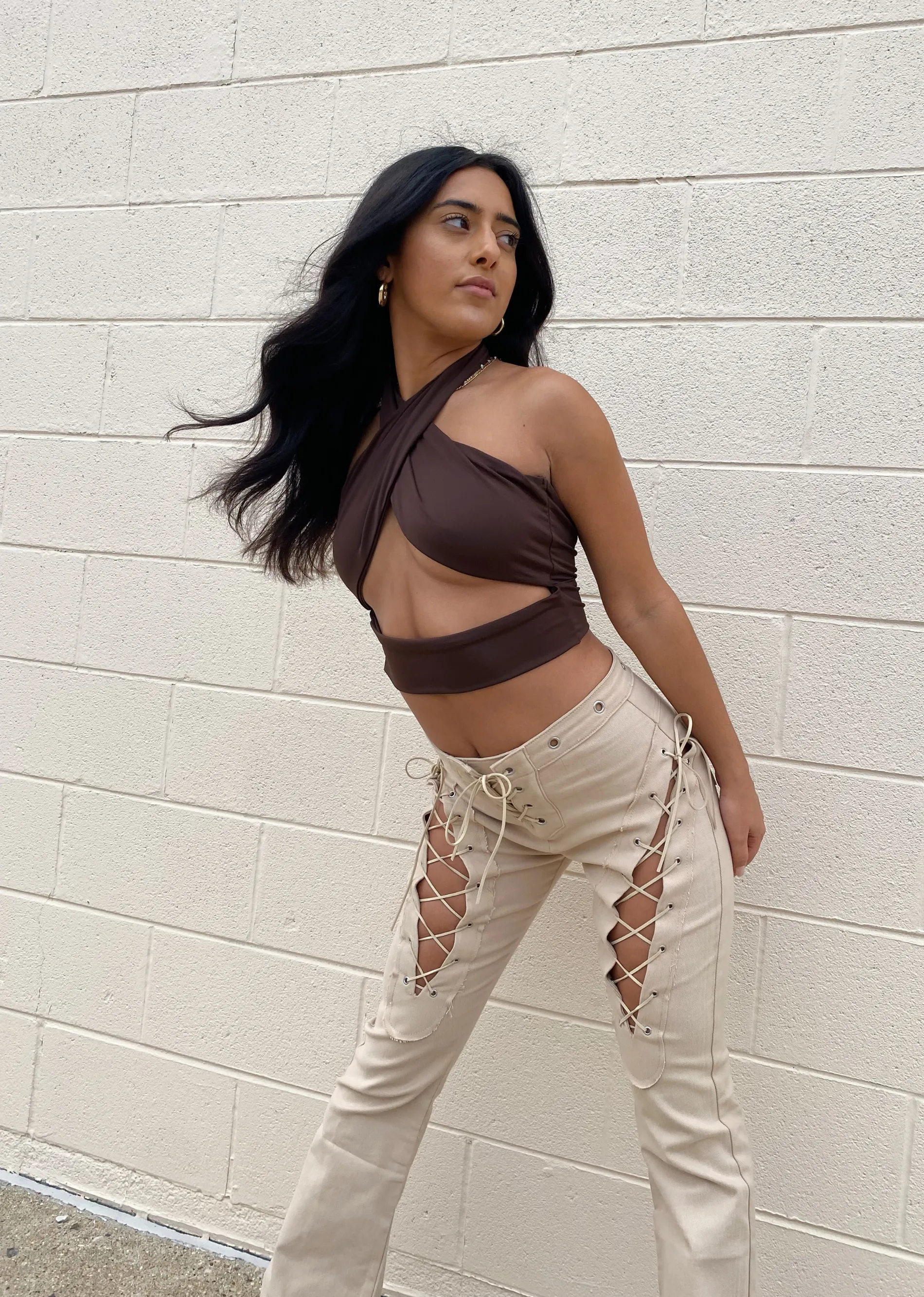 Closer To You Top ★ Brown sold by Rock N Rags product image thumbnail 2