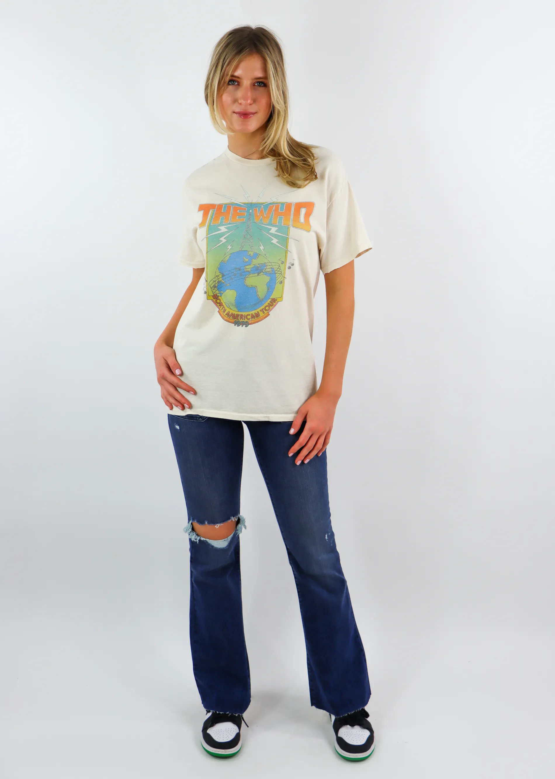 The Who North American Tour Graphic Tee ★ Off White sold by Rock N Rags product image thumbnail 5