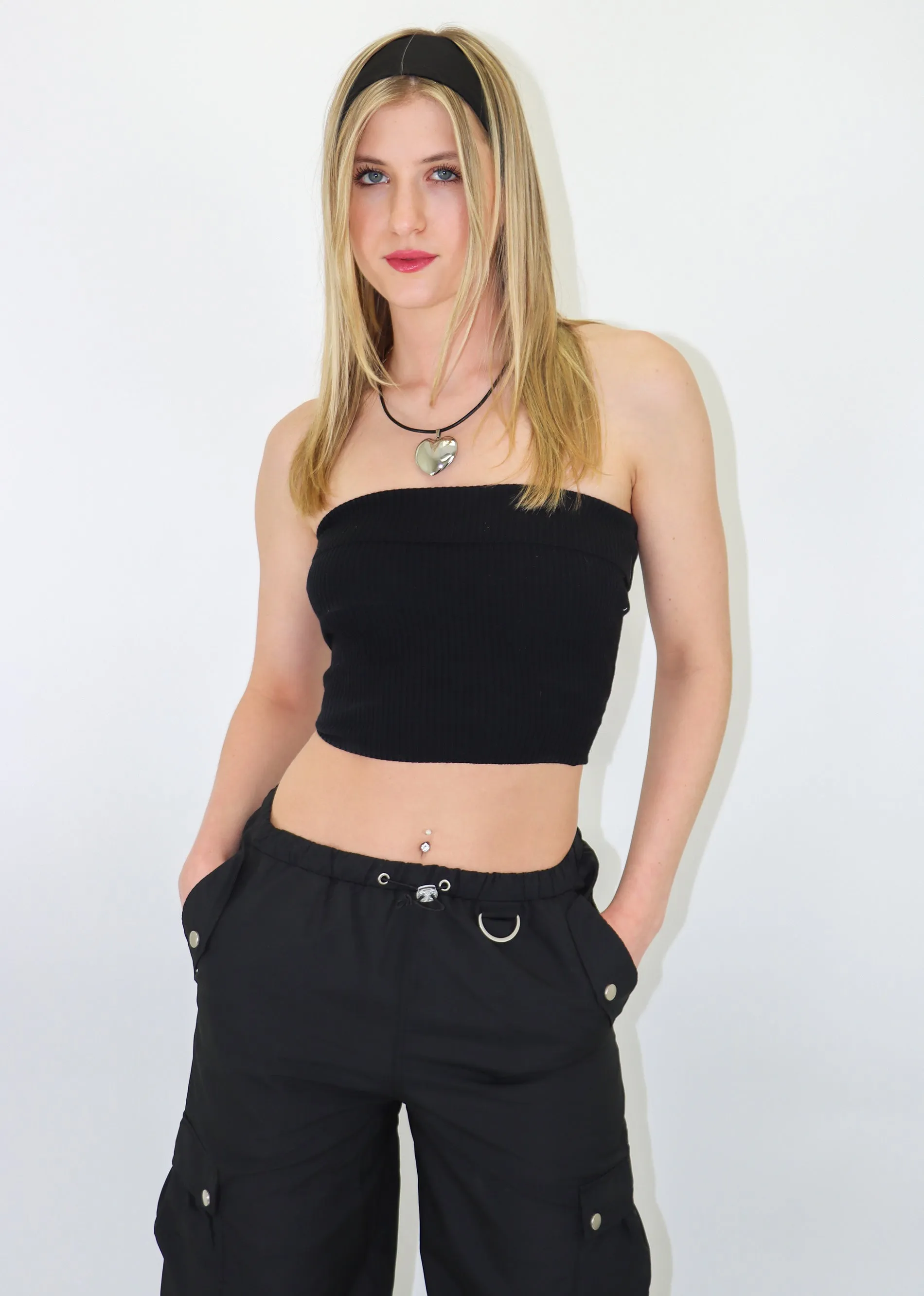 Headlines Headband ★ Black sold by Rock N Rags product image thumbnail 3