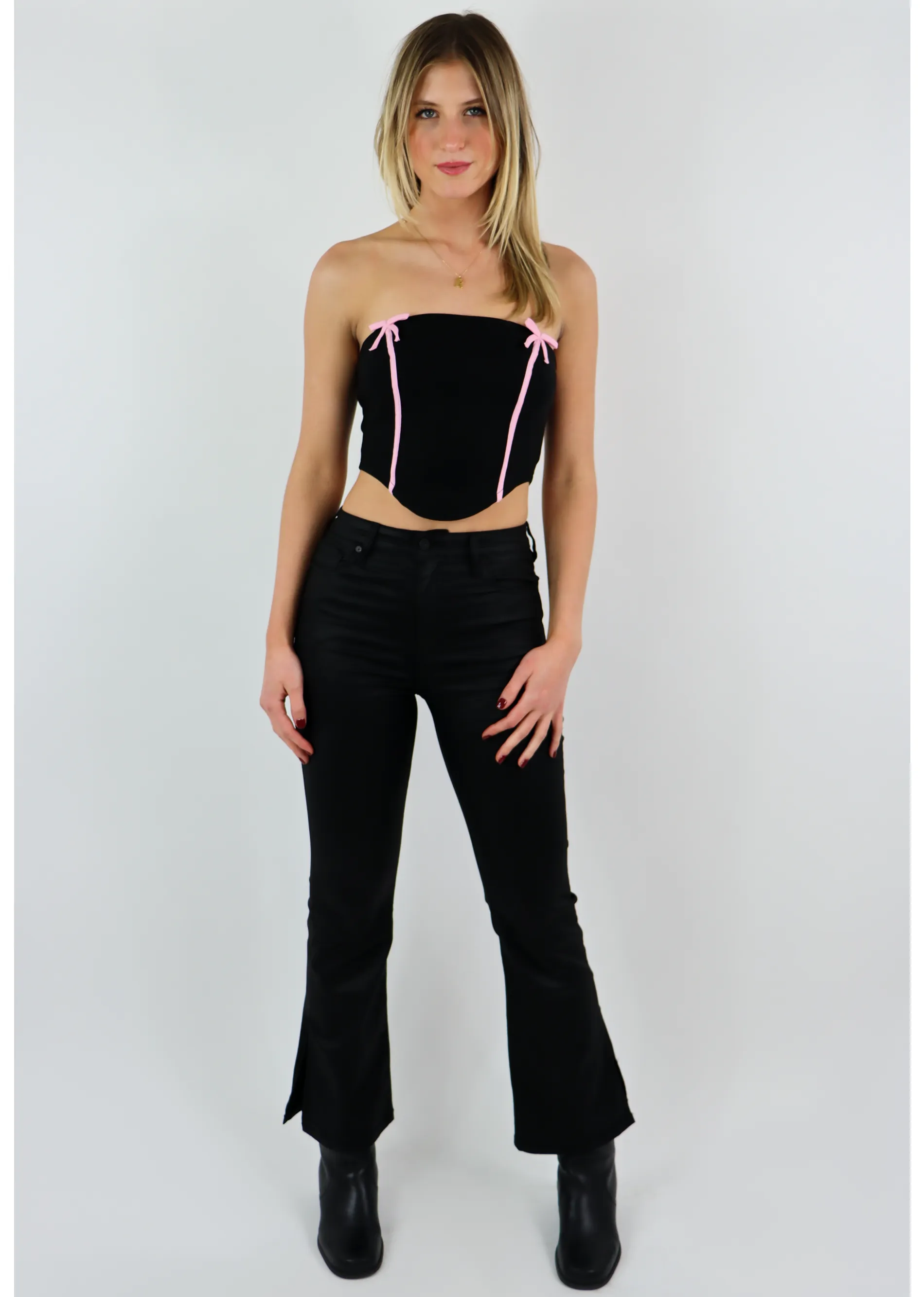 Circo Loco Corset Top ★ Black sold by Rock N Rags product image thumbnail 4