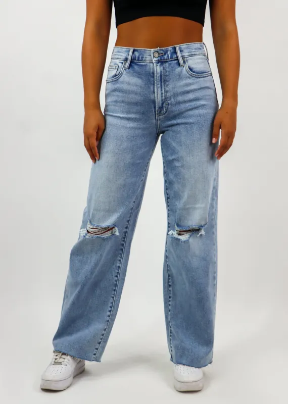 Woman Jeans ★ Light Wash sold by Rock N Rags