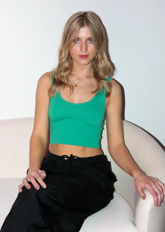 Yummy Tank ★ Kelly Green sold by Rock N Rags