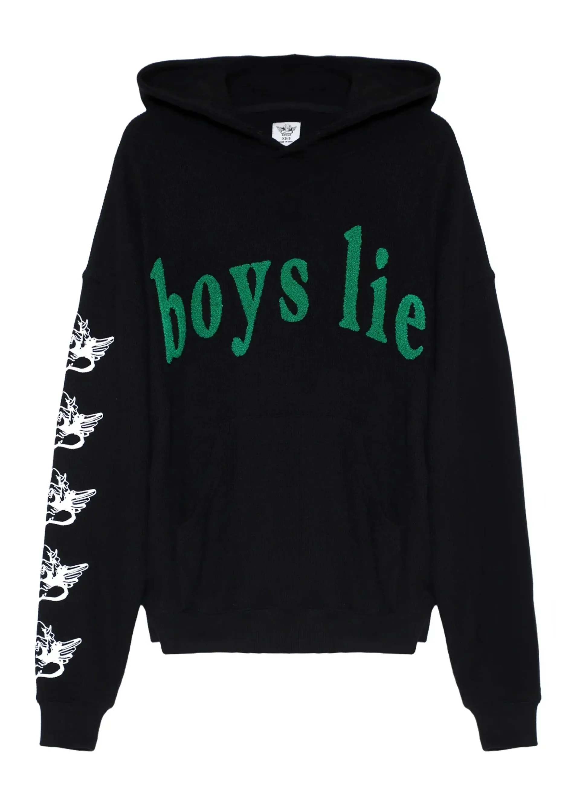 Boys Lie Your Creation Hoodie ★ Black sold by Rock N Rags product image thumbnail 4