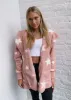 Fuzzy Star Jacket ★ Peach sold by Rock N Rags