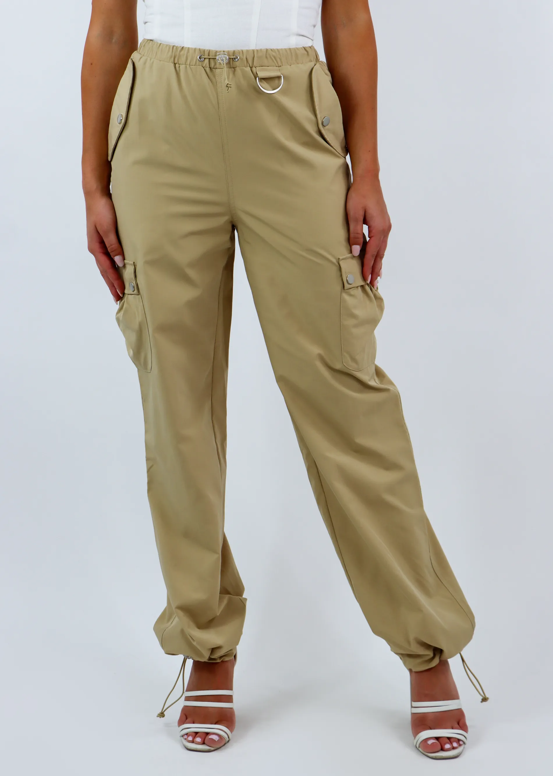 Speak Now Cargo Pants ★ Tan sold by Rock N Rags product image thumbnail 4