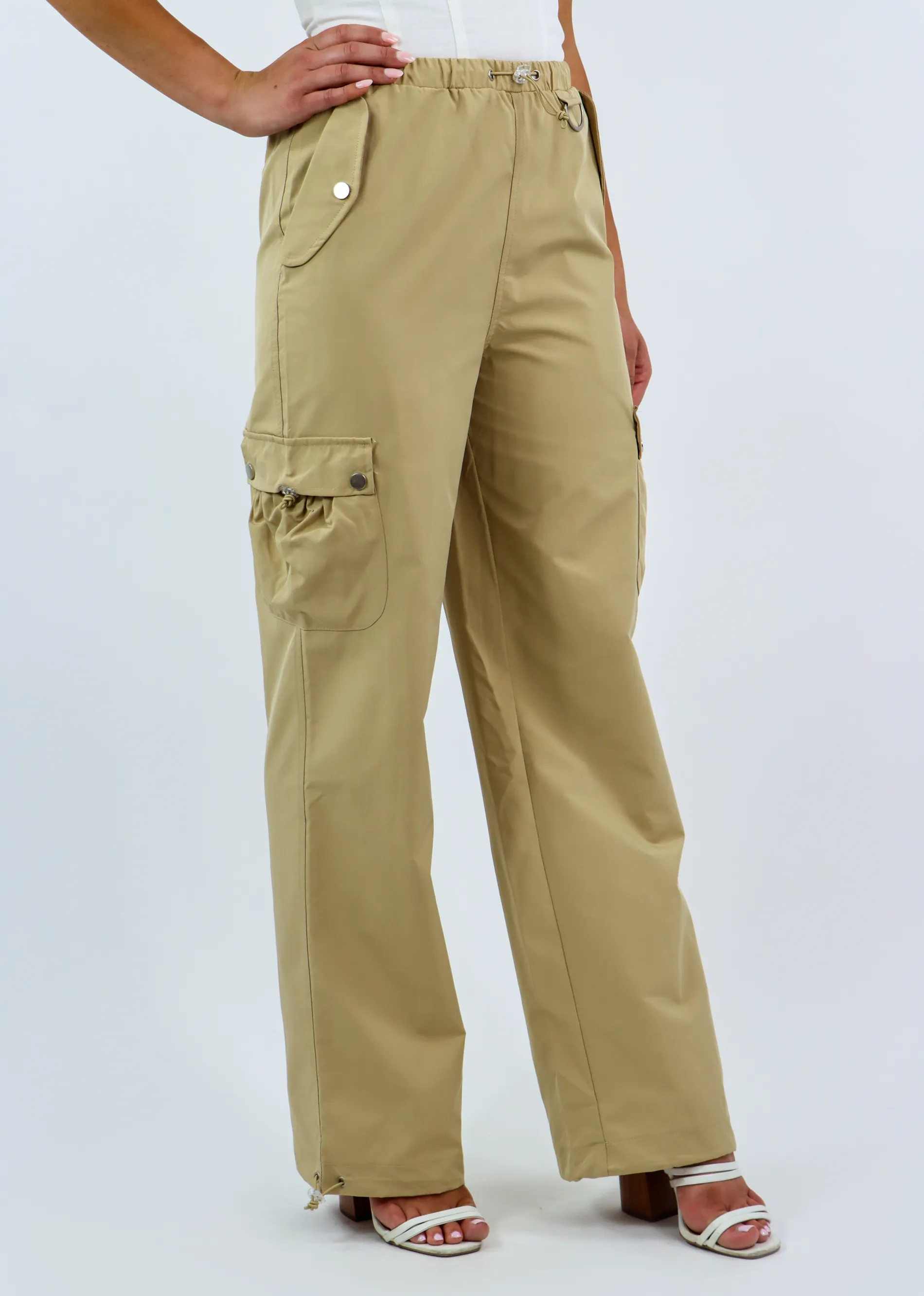 Speak Now Cargo Pants ★ Tan sold by Rock N Rags product image thumbnail 5