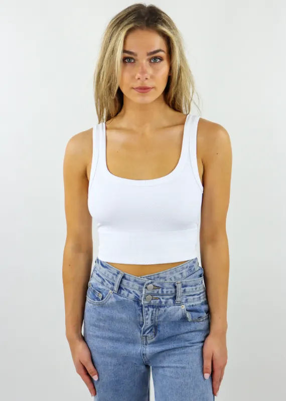 Spill The Tea Tank ★ White sold by Rock N Rags