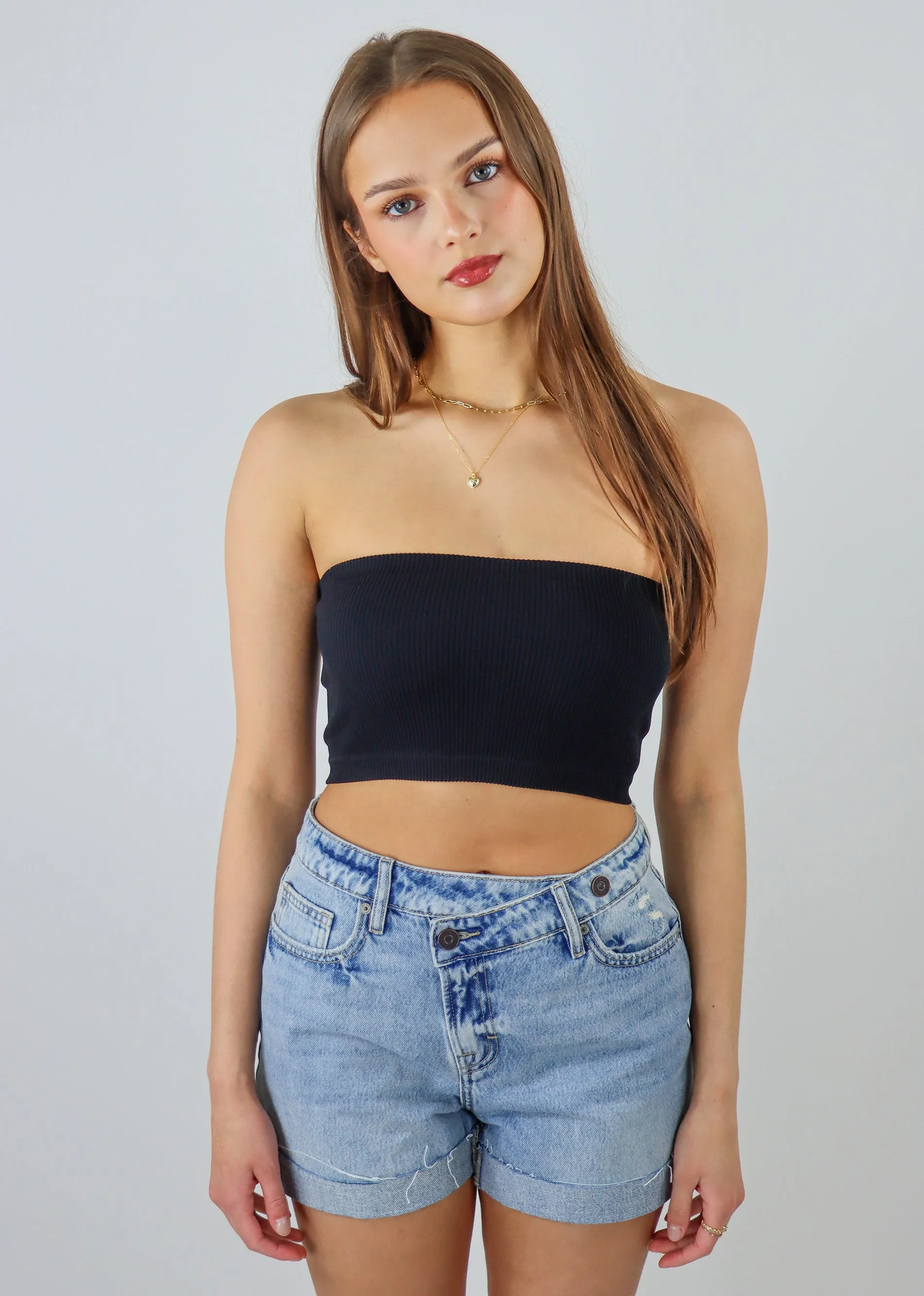 Angels Bandeau Top ★ Black sold by Rock N Rags