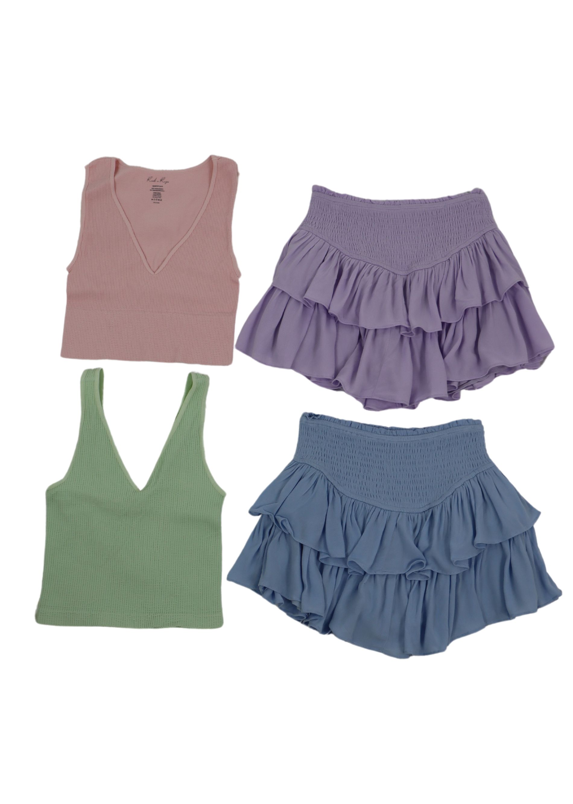 Tanks & Skirts Bundle ★ Pastels sold by Rock N Rags