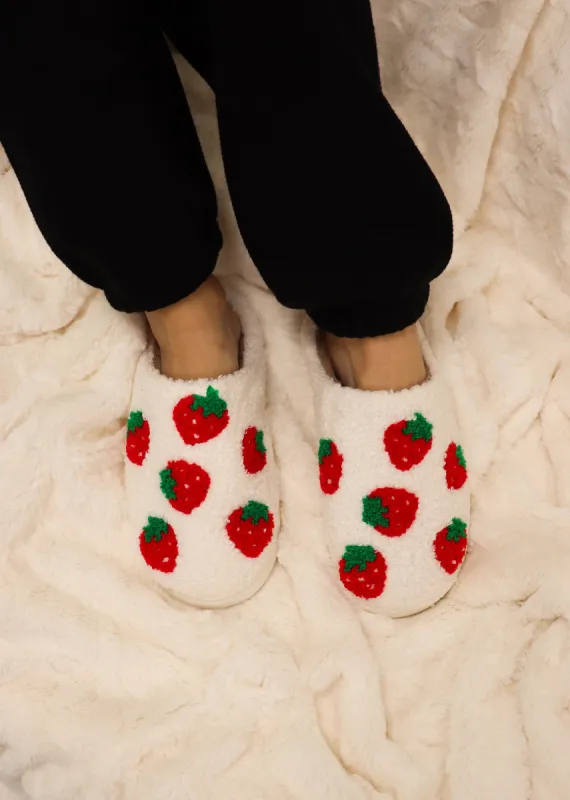Sweet Dreams Slippers ★ Strawberry sold by Rock N Rags