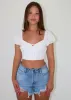 Somethin' Bout You Top ★ White sold by Rock N Rags