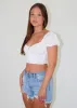 Somethin' Bout You Top ★ White sold by Rock N Rags