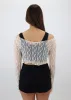 It Goes Like Lace Long Sleeve Top ★ Ivory sold by Rock N Rags