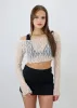 It Goes Like Lace Long Sleeve Top ★ Ivory sold by Rock N Rags
