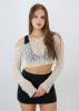 It Goes Like Lace Long Sleeve Top ★ Ivory sold by Rock N Rags