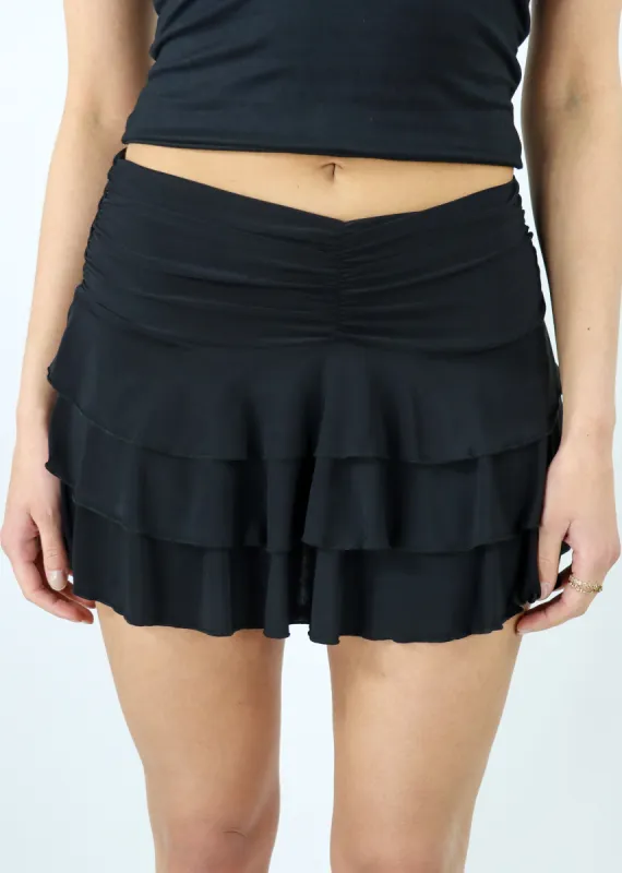 We Don't Ever Stop Skirt ★ Black sold by Rock N Rags
