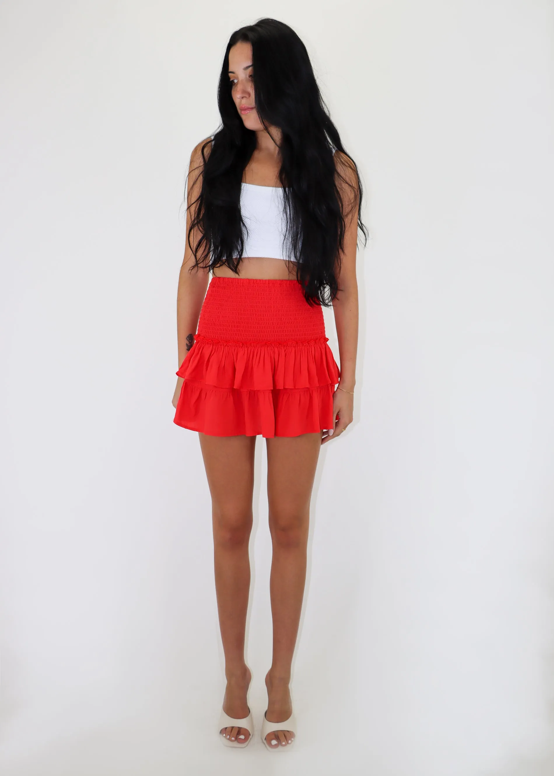 Love Again Skirt ★ Coral sold by Rock N Rags product image thumbnail 5