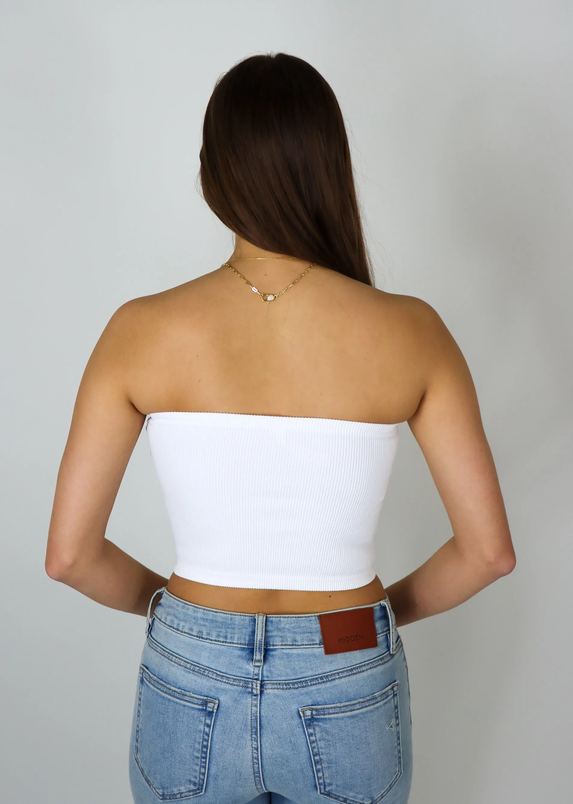 All My Love Tube Top ★ White sold by Rock N Rags product image thumbnail 5
