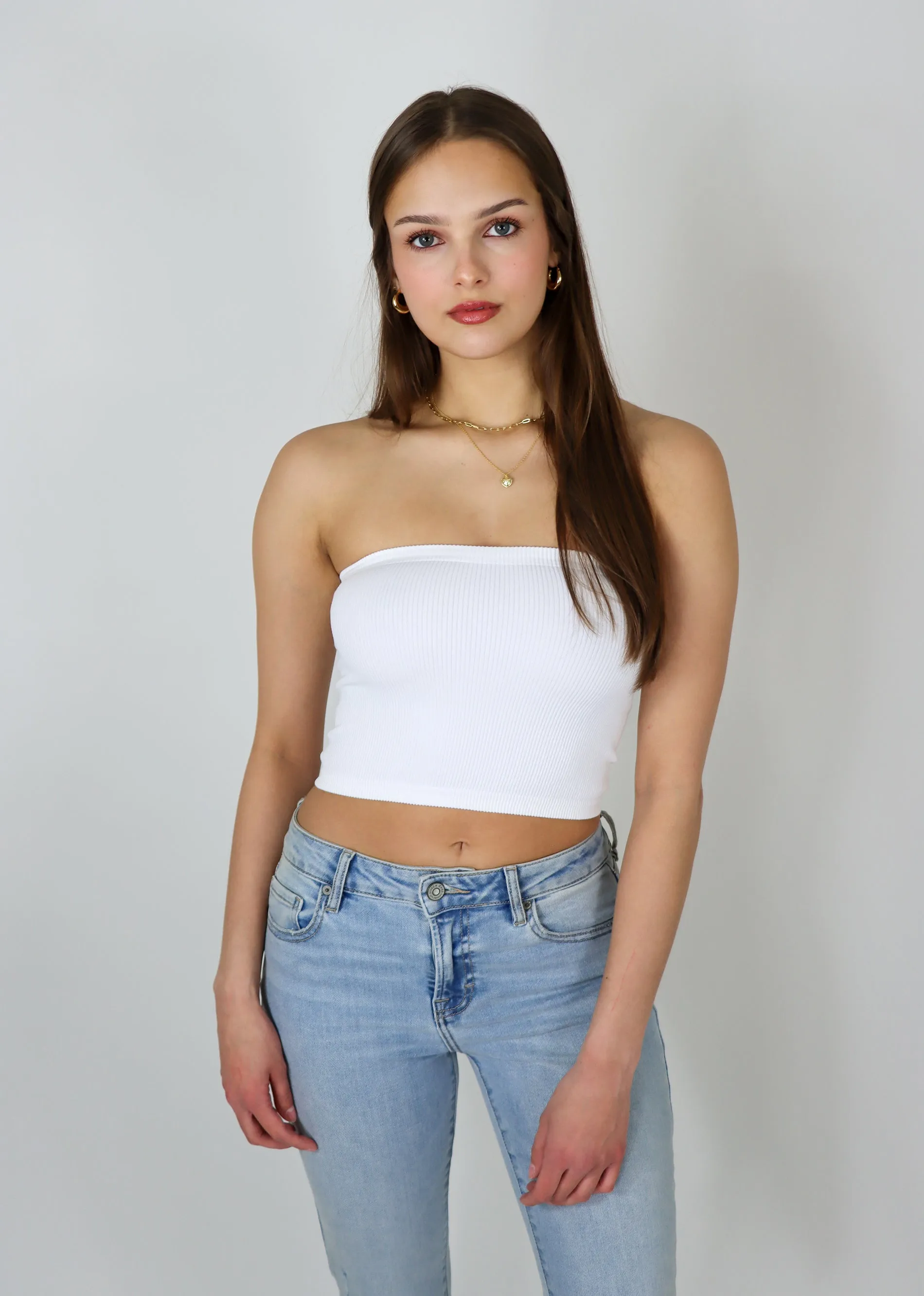All My Love Tube Top ★ White sold by Rock N Rags product image thumbnail 2