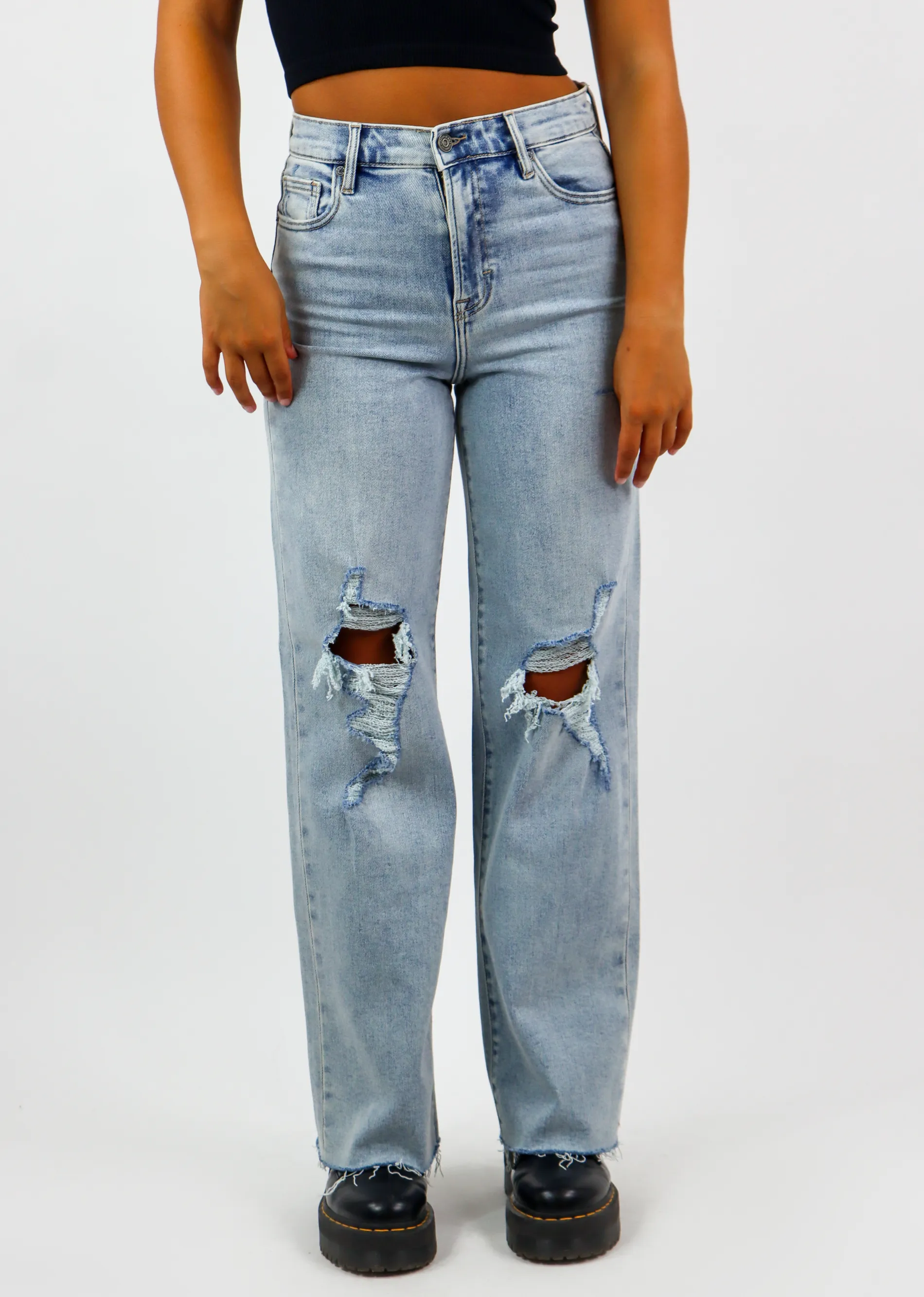 Better Days Jeans ★ Light Wash sold by Rock N Rags product image thumbnail 2