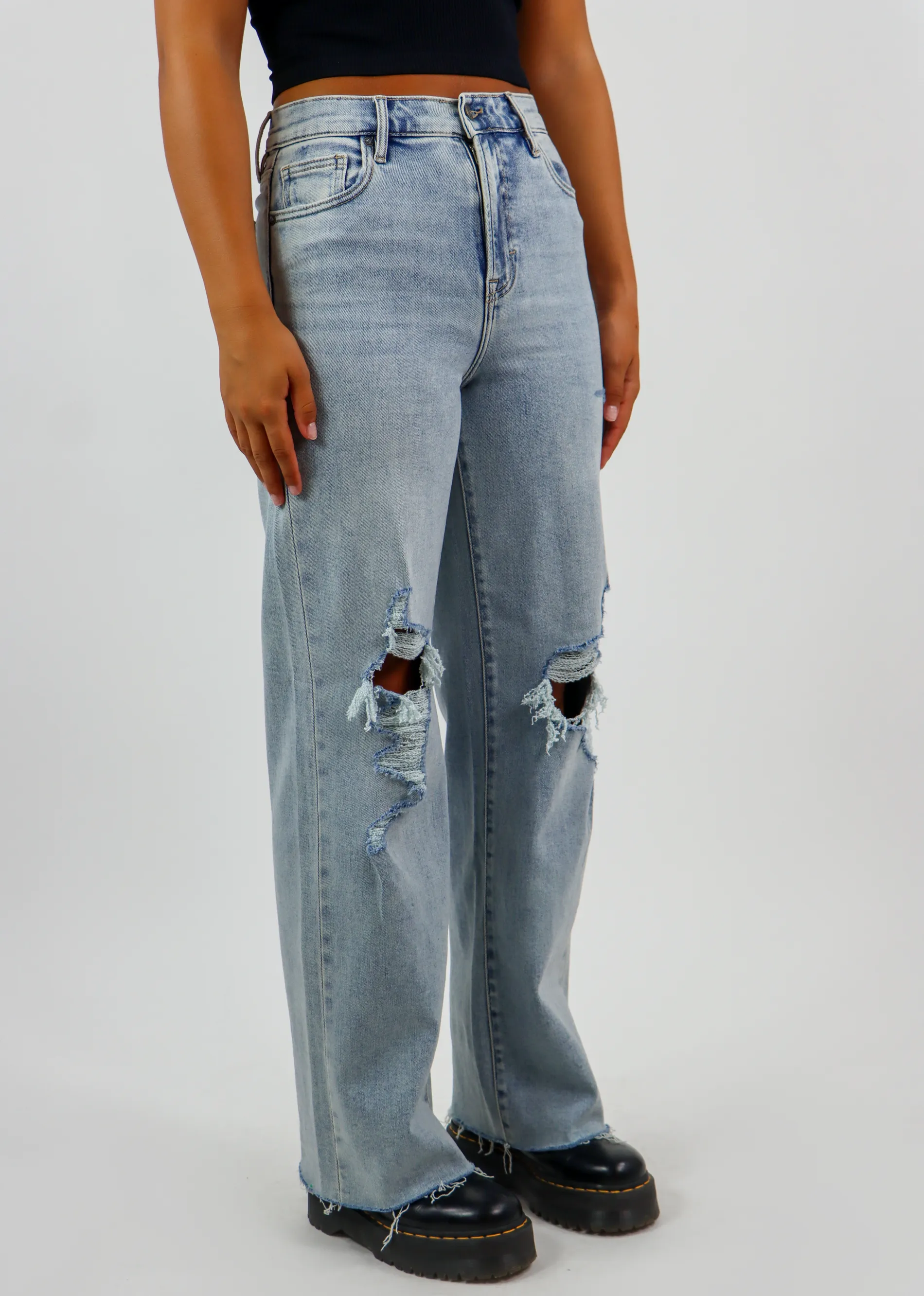 Better Days Jeans ★ Light Wash sold by Rock N Rags product image thumbnail 3
