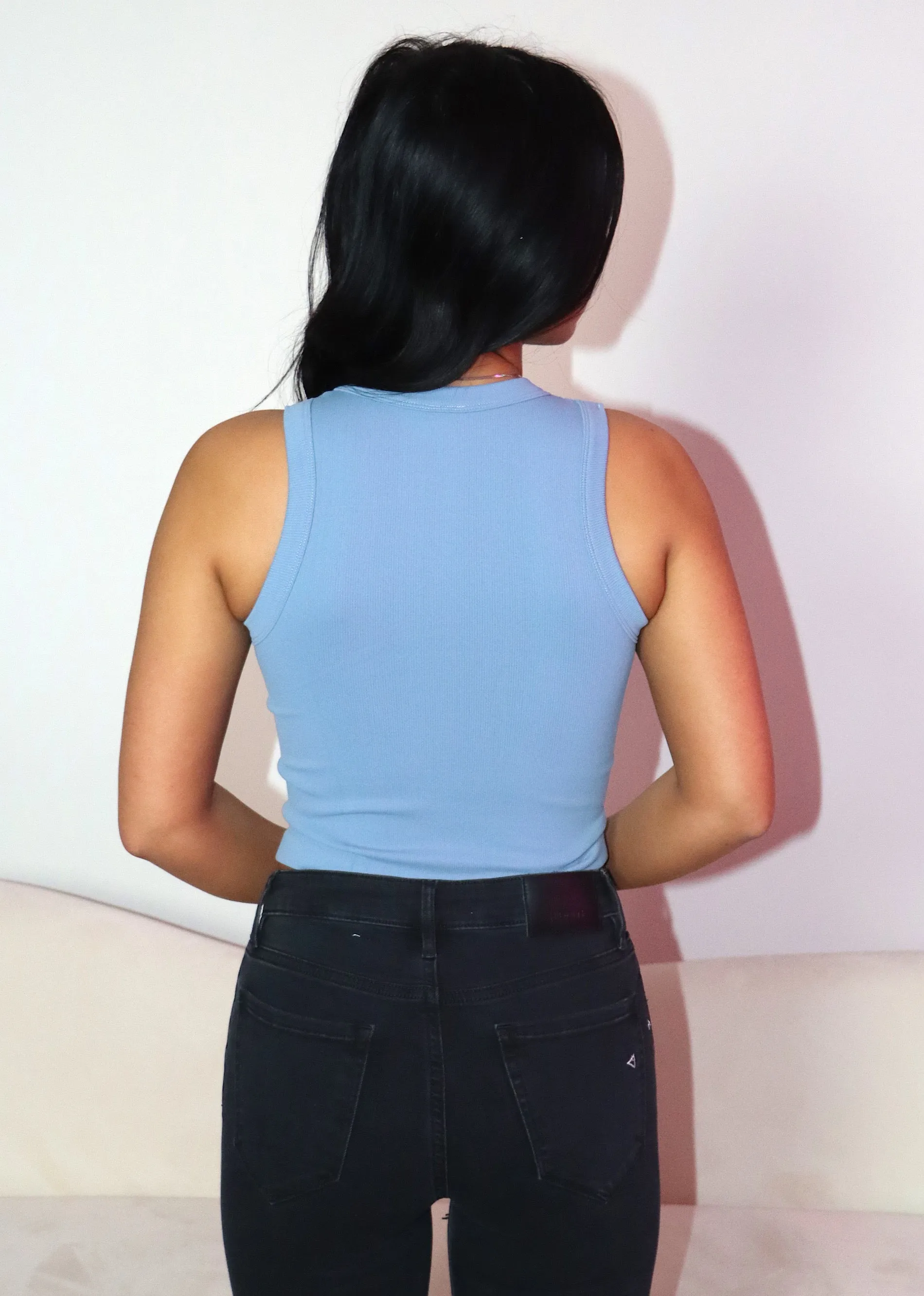 Heart Beating Tank ★ Powder Blue sold by Rock N Rags product image thumbnail 4