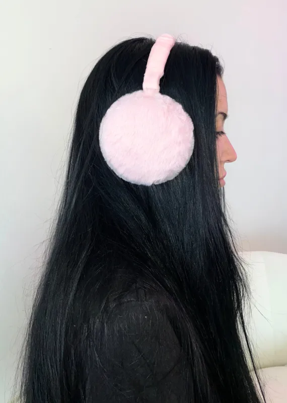 Never Too Much Ear Muffs ★ Pink sold by Rock N Rags