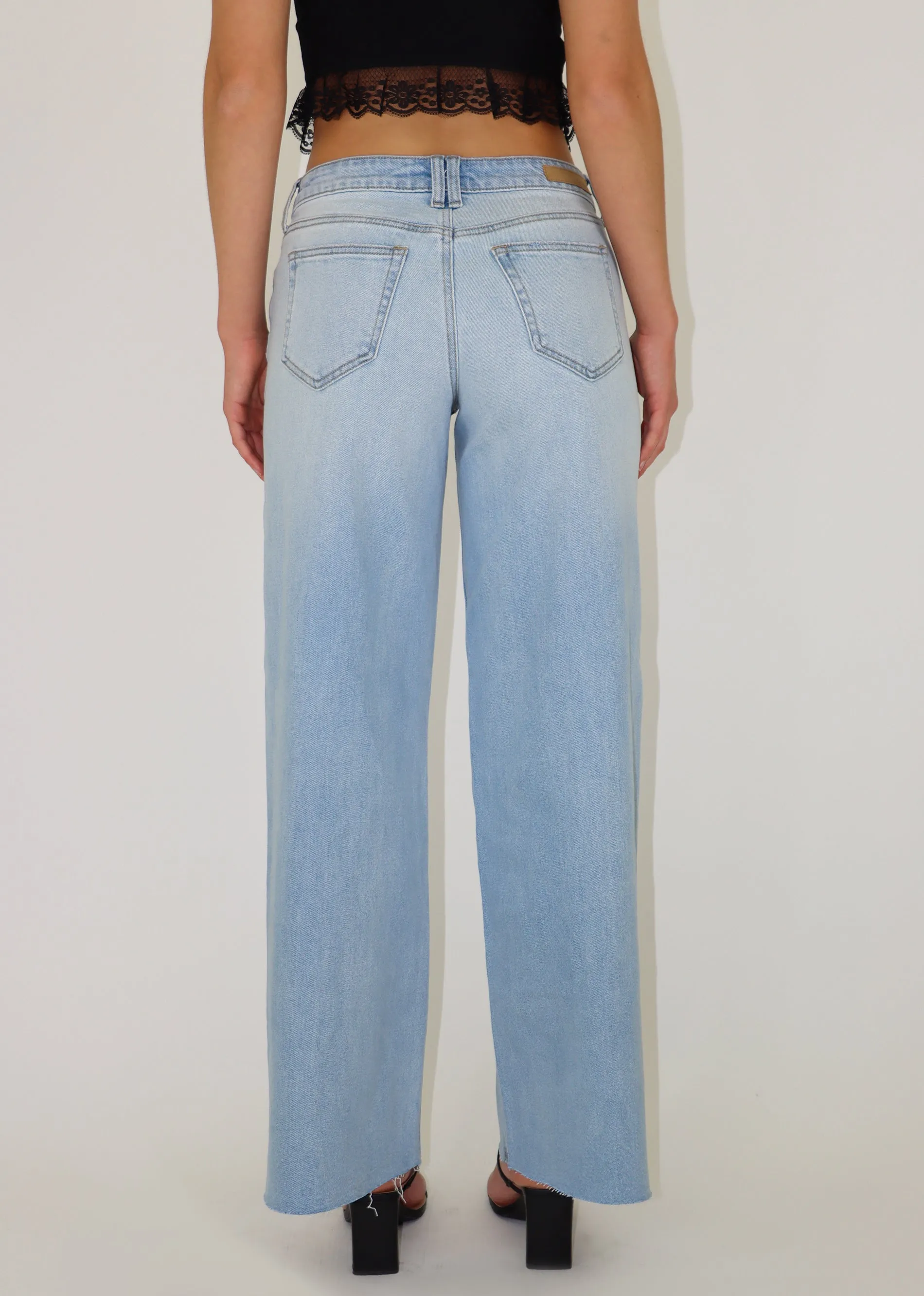 Love & Money Low Rise Jeans ★ Light Wash sold by Rock N Rags product image thumbnail 4