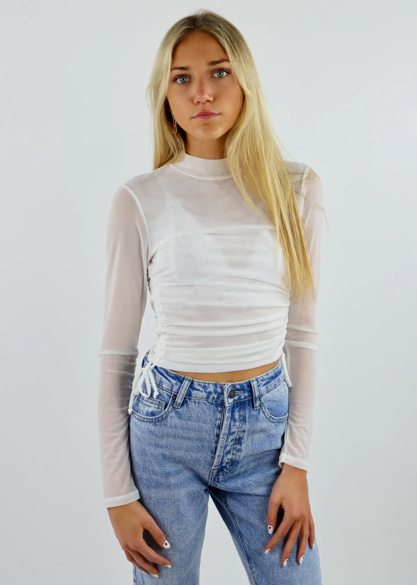 Wildest Dreams Long Sleeve Top ★ White sold by Rock N Rags product image thumbnail 3