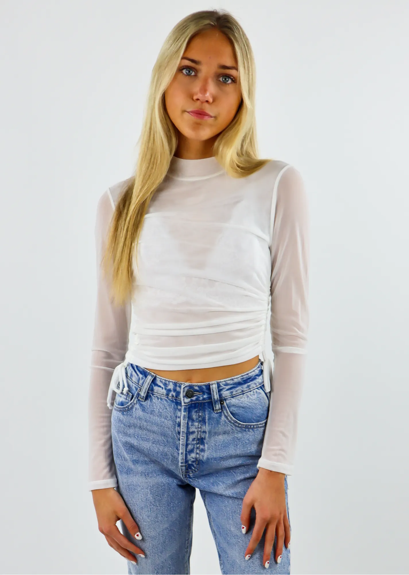 Wildest Dreams Long Sleeve Top ★ White sold by Rock N Rags