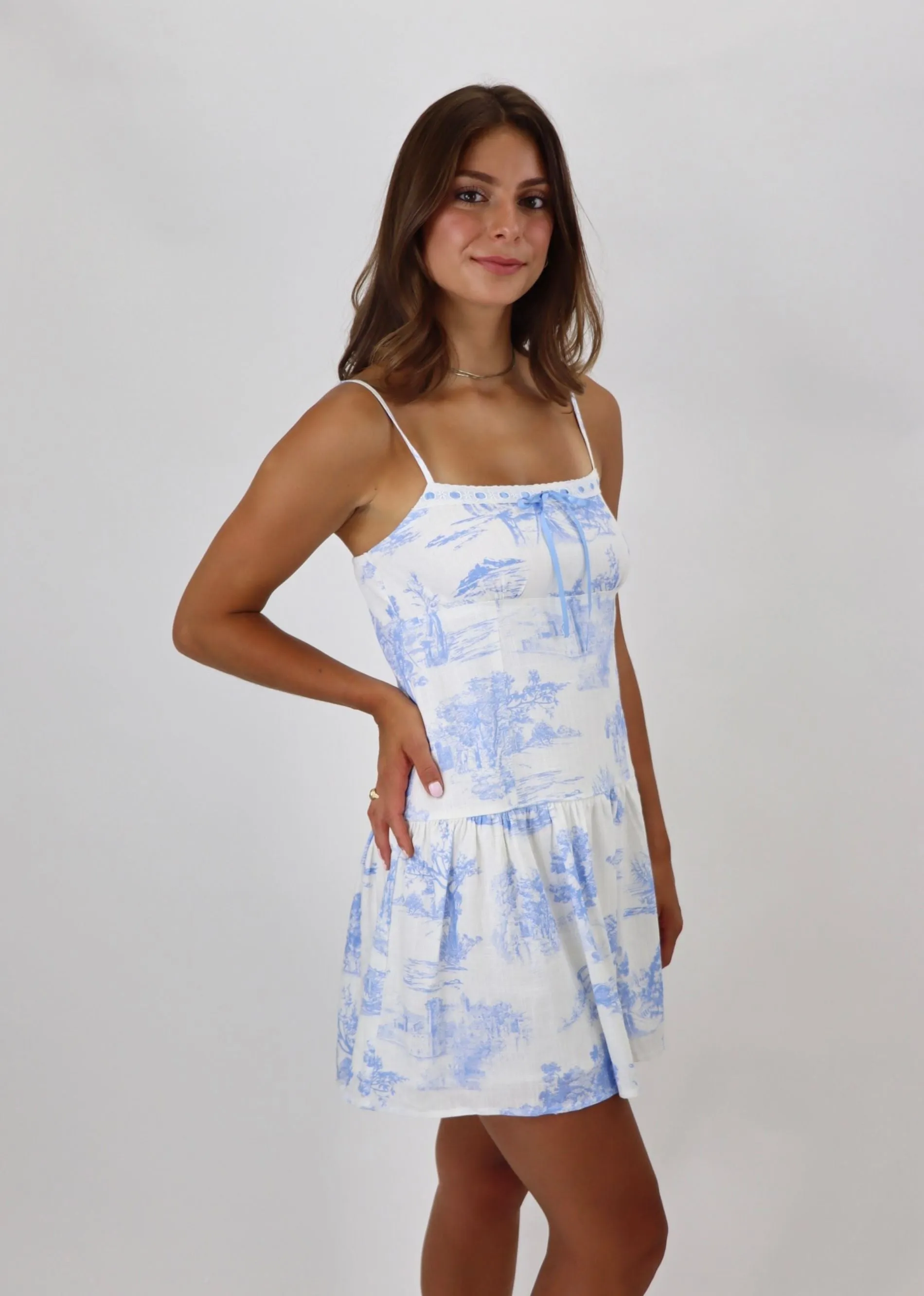 I Wanna Know You Mini Dress ★ Blue sold by Rock N Rags product image thumbnail 5